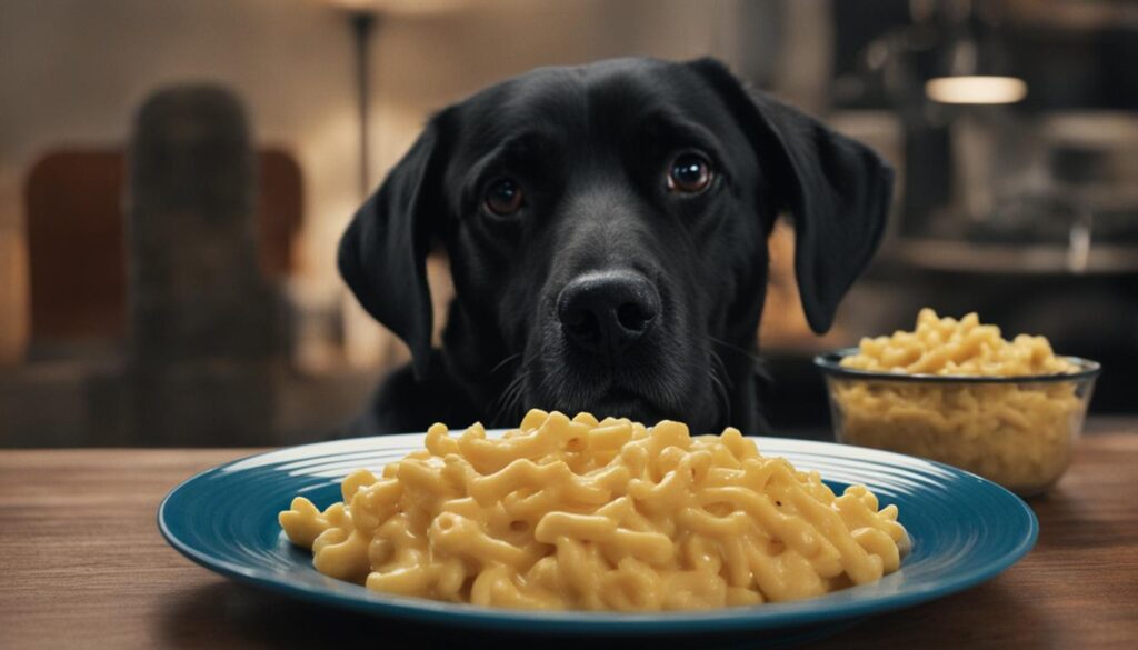 mac and cheese for dogs