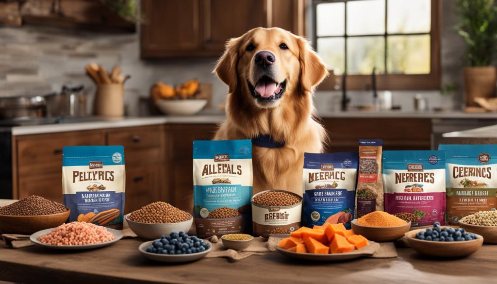 merrick dog food for allergies