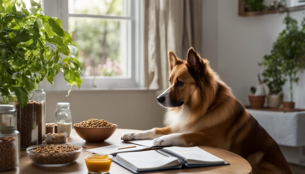 monitoring your dog's diet