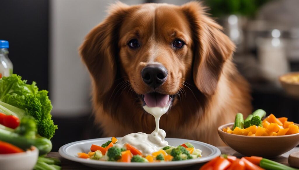 nutritional benefits of ranch dressing for dogs