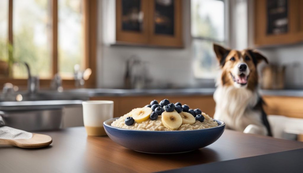 oatmeal as a meal replacement for dogs