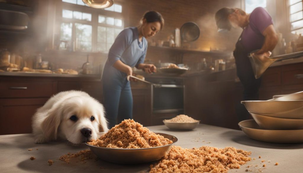 precautions when feeding ground turkey to dogs