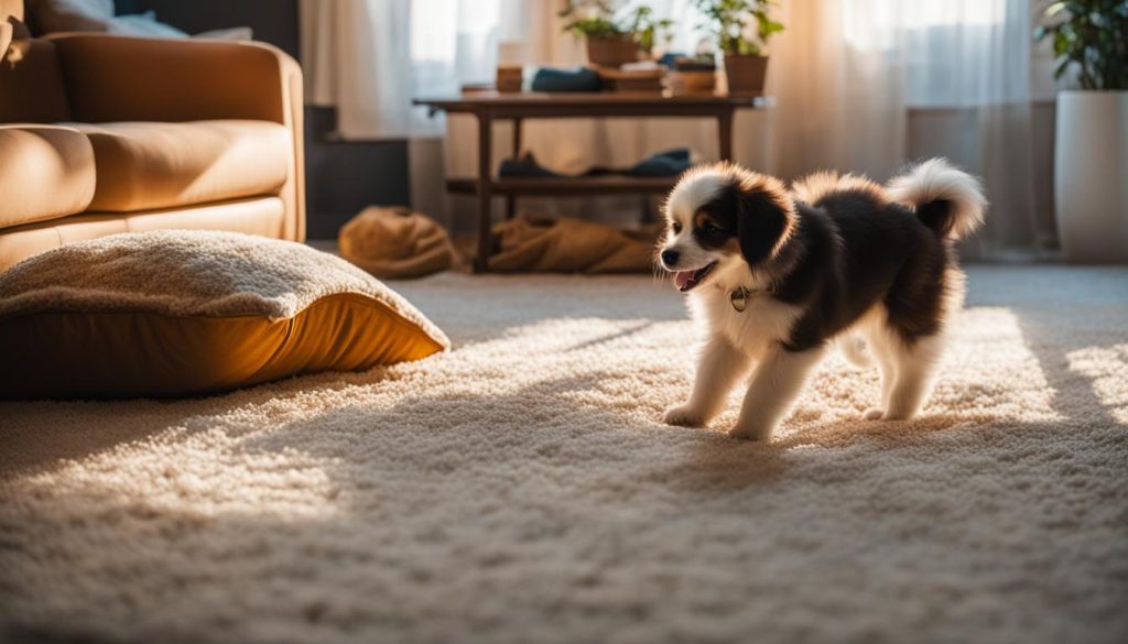 preventing dog carpet scratching