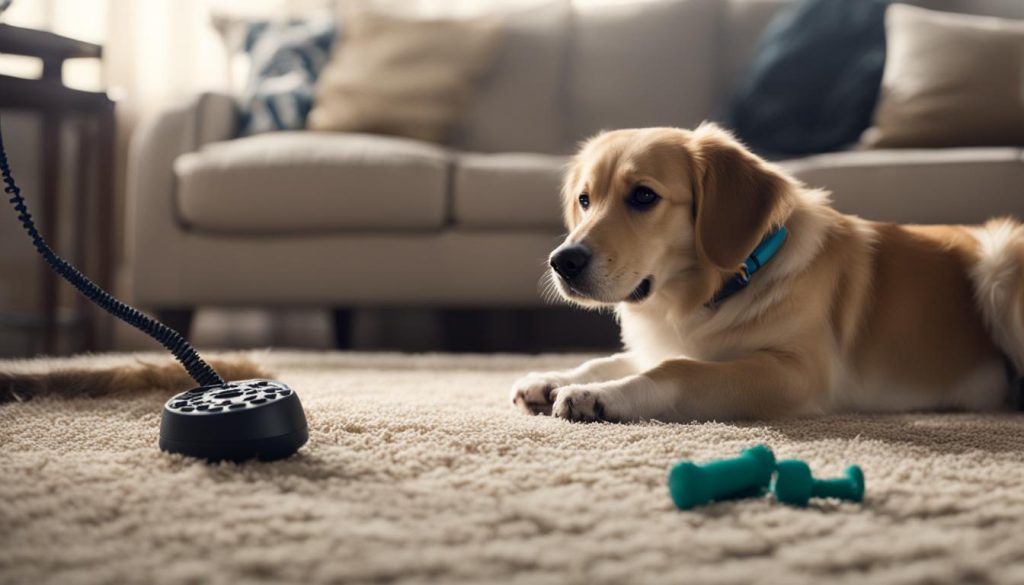 preventing dog carpet scratching