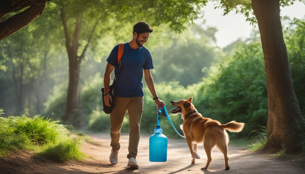 preventing heat stroke in dogs during walks
