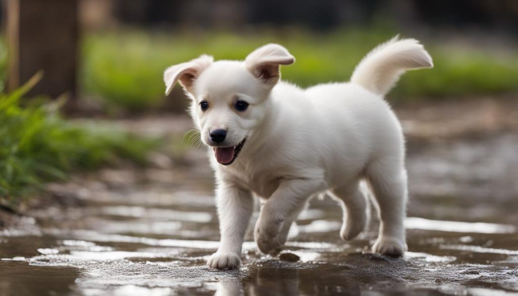 puppy excitement peeing