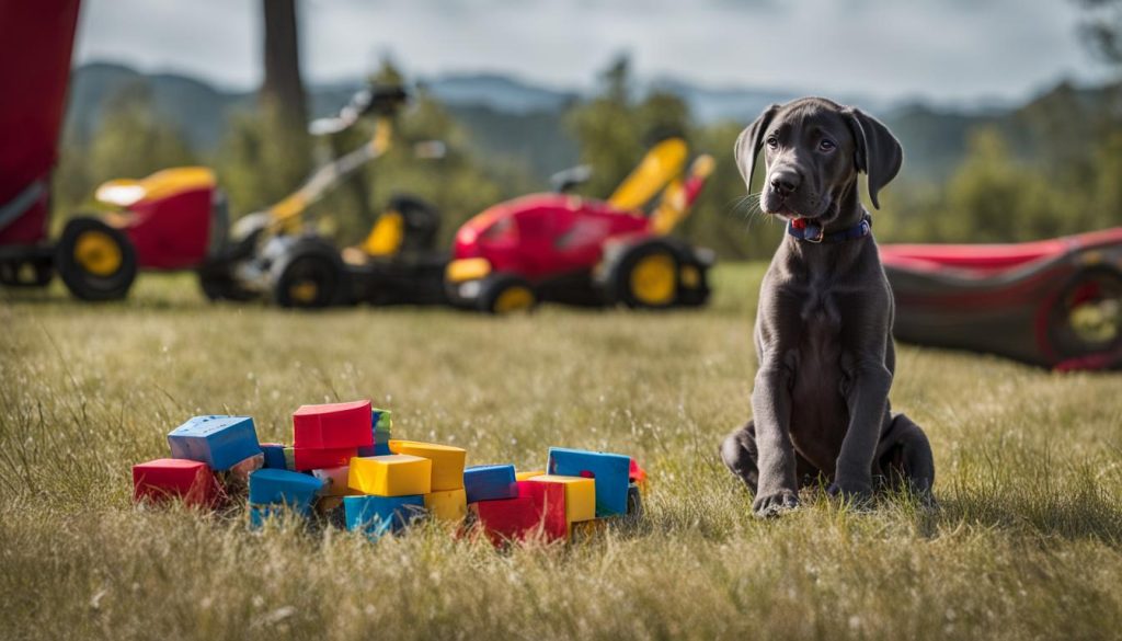 rapid growth in great danes