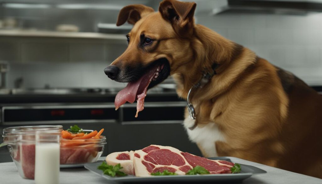 reducing risk of feeding raw meat to dogs