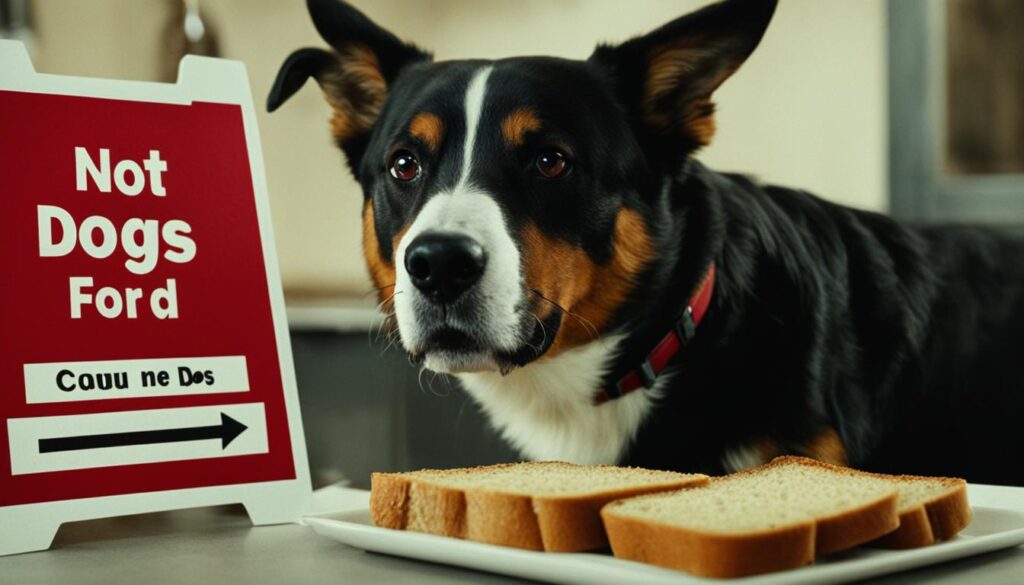 risks of feeding dogs bread crusts and seeded bread