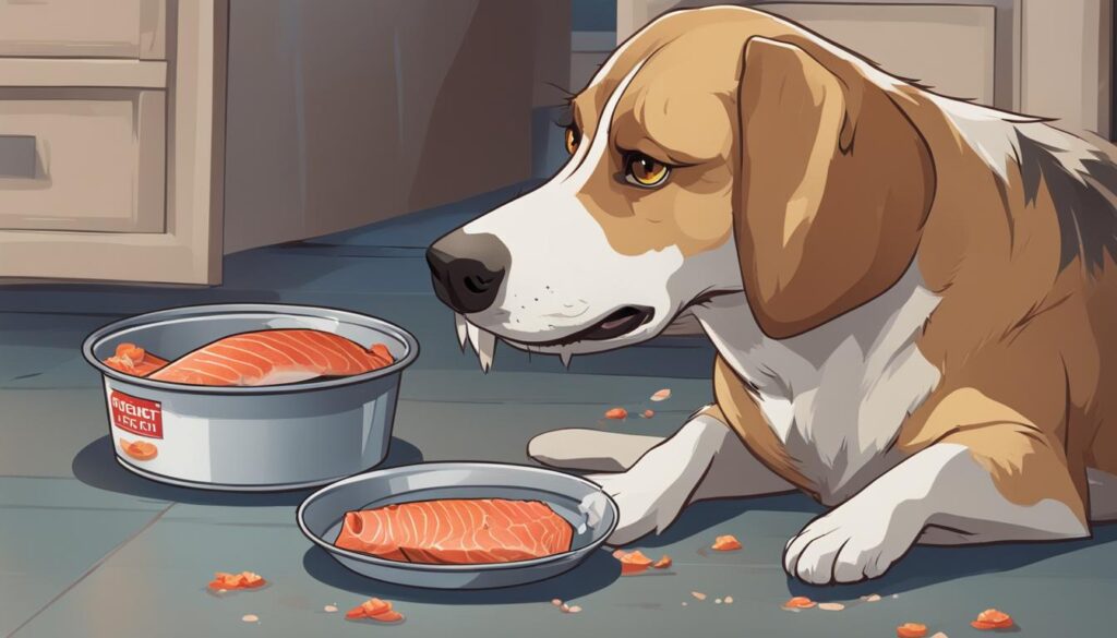 risks of feeding salmon to dogs