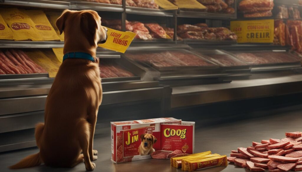 risks of processed meats for dogs