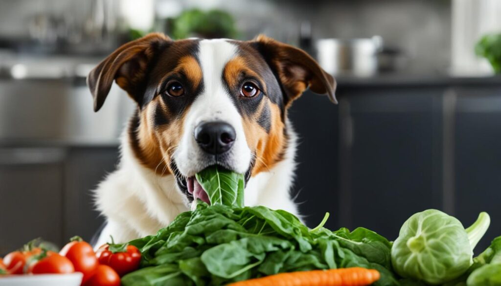 safety of collard greens for dogs