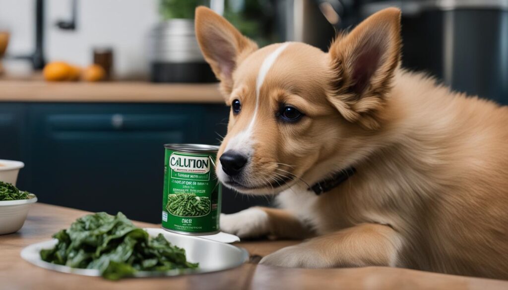 safety of collard greens for dogs