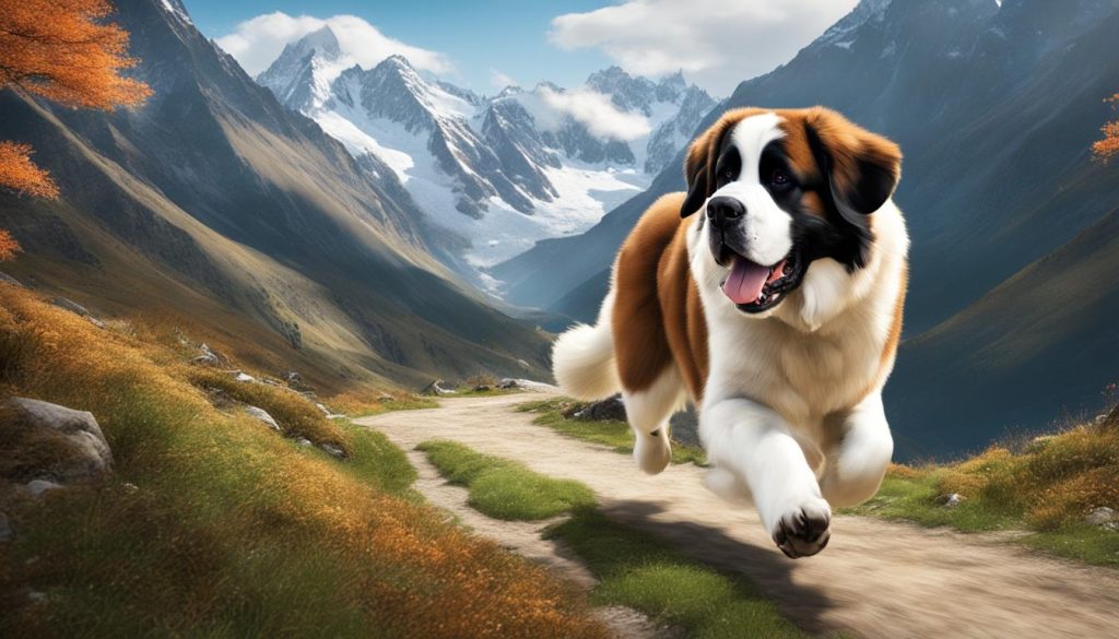 saint bernard exercise