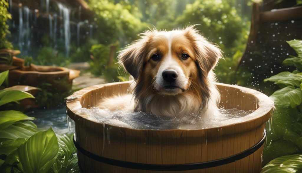 sap cleaning for dog fur