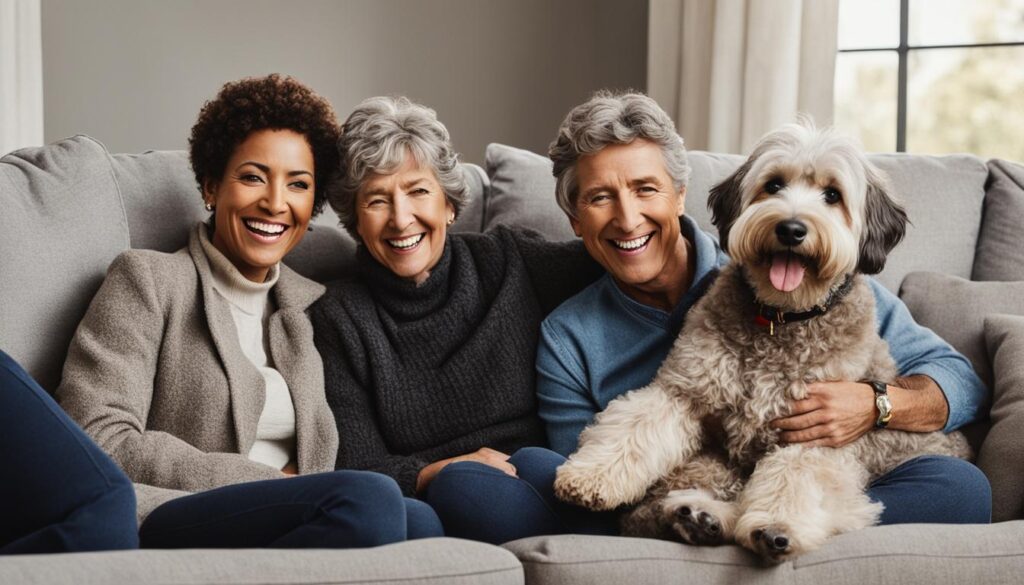 schnoodle as a family pet