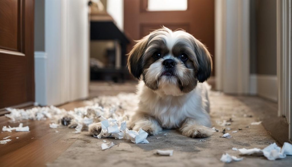 shih tzu separation anxiety