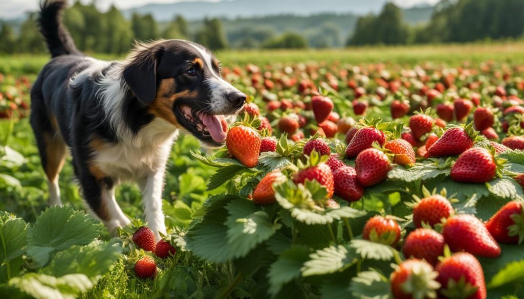 strawberries for dogs