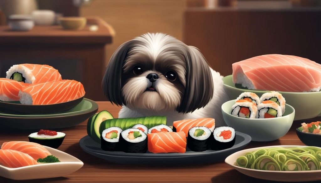 sushi for dogs