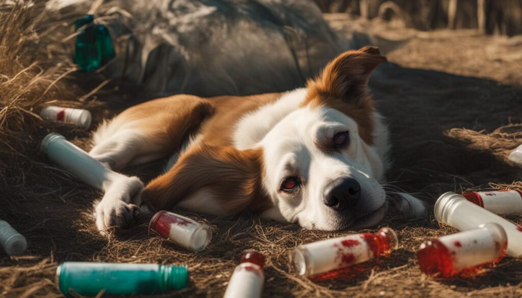 symptoms of dogs eating ranch dressing