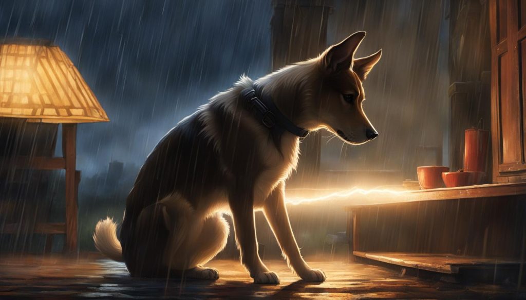 thunderstorm fear in canines