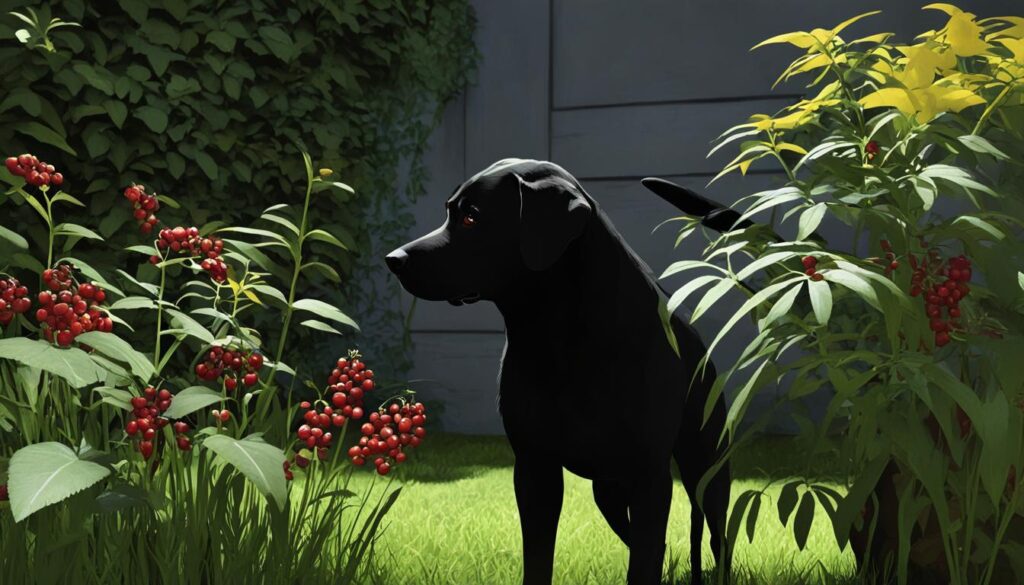 toxic plants for dogs