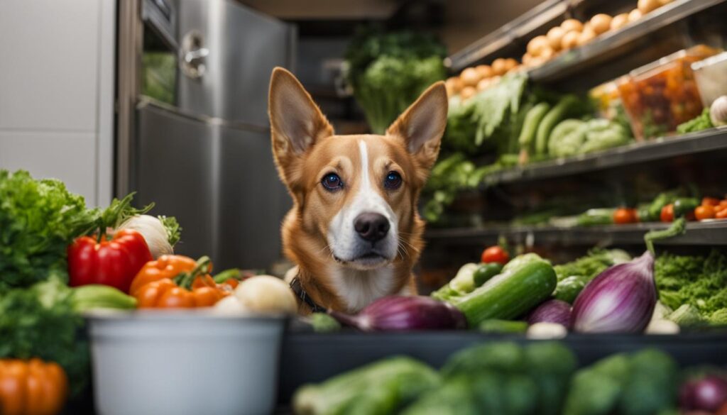 vegetables toxic to dogs